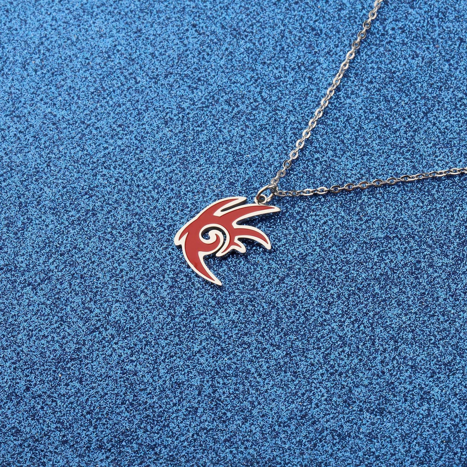 Wholesale Shadow Play Inspired Stainless Steel Hedgehog Necklace